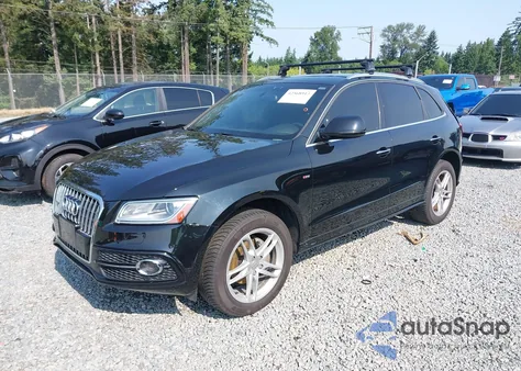 2017 Audi Q5 Premium Plus from USA, damaged, VIN WA1M2AFP5HA082863